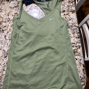 Nike Women's Green Tank Top